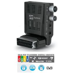 Décodeur TELE System TS6006 Stealth Tuner TV numérique DVB/lecteur