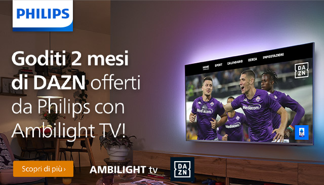 Philips Ambilight TV + Dazn