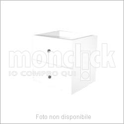 Mobile Bertesi - Classificatore 2 cassetti bianco